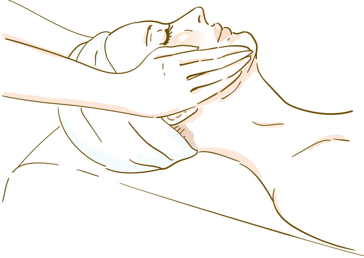 【造形】<br />引き上げと排出のリフティングマッサージ